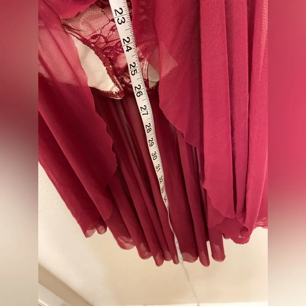 Revolution solo forever is not enough RC20993 burgundy maxi dress MA adult